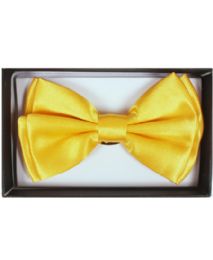24 Bulk Vibrant Yellow Adult Bowtie