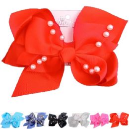 24 Bulk Hair Accessories Kids Hair Clip Mix Colors