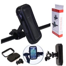 12 Bulk Black Phone Holders For Bicycles