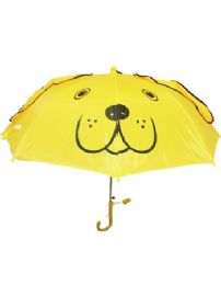 24 Bulk Playful Dog Kid Umbrella