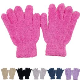 24 Bulk Plain Colors Winter Gloves