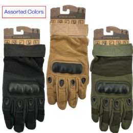24 Bulk Motorcycle Tactical Gloves With Hard Knuckle For Men And Women