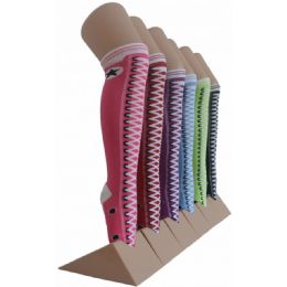 240 Bulk Girl's Knee High Socks Size 6-8 Sneakers