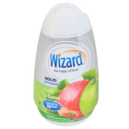 12 Bulk Air Freshener 7.8oz Solid Adjustable Wizard Fresh Apple