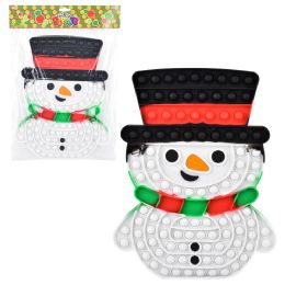 24 Bulk Snowman Mega Bubble Popper 13 inch
