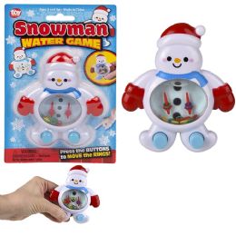 96 Bulk Snowman Water Game 4 inch