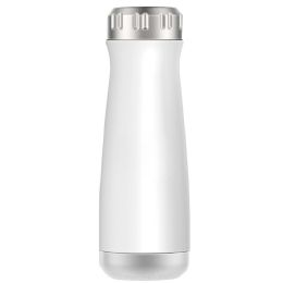 24 Bulk 17oz Double Wall White Insulated Bottle