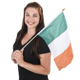 600 Bulk 12 inch x 18 inch Irish Flag
