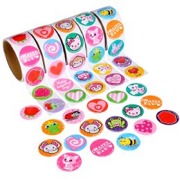 20000 Bulk Valentine's Roll Sticker Assortment 500ct