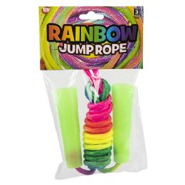 288 Bulk 87 inch Rainbow Jump Rope