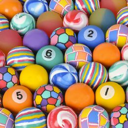 300 Bulk 45mm 1.75 Inch Hi Bounce Ball Mix 50pcs/un