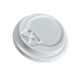 Bulk 80 Mm Dia Lockable Sipper Lids (white) 1000 Ct. (20 Of 50)