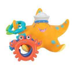 24 Bulk Nuby Floating Starfish Ring Toss, 18+ Months