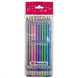 36 Bulk Imperial PrE-Sharpened Number 2 Triangular Pencils