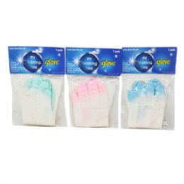 72 Bulk My Cleaning Time Anti Slip Fasion Cuff Resuable Rubber Cleaning Gloves In Assorted Colors