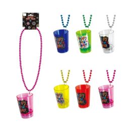 36 Bulk Led Happy New Year Shot Glass Necklace