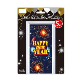 72 Bulk New Year Door Cover 76.2 X 152.4cm