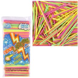 4320 Bulk Neon Laser Straws