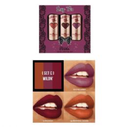 36 Bulk Seduce Me Wildn' Collection 3 Piece Lipstick Sets In Assorted Colors