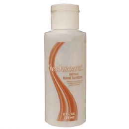 96 Bulk Freshscent 2 Oz. Hand Sanitizer (70% Ethyl Alcohol) (clear Bottle) (usa)