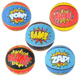 100 Bulk 5" Superhero Micro Basketball