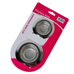 24 Bulk 2pc Sink Strainer [2.75" & 3.5"]