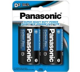 24 Bulk 2pk Panasonic D Batteries
