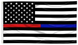 24 Bulk 3'x5' Blue/red Lives Matter Flag
