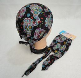 24 Bulk Skull CaP-Sugar Skull [black]
