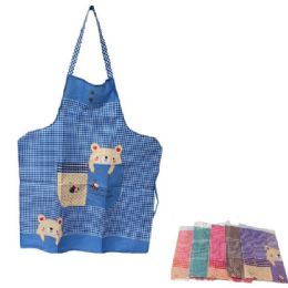 24 Bulk Kitchen Apron [plaid]