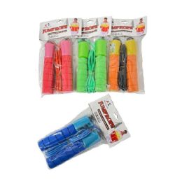24 Bulk 9' Jump Rope With Padded Handles & Counter