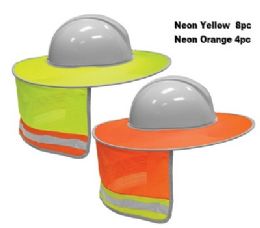 24 Bulk High Visibility Formed Cap Cover With Mesh Flap
