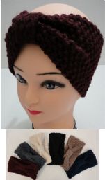 48 Bulk Hand Knitted Ear Band [loose Knit] Loop