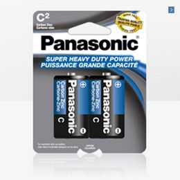 24 Bulk 2pk Panasonic C Batteries
