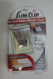 24 Bulk Slim Clip**doublE-Sided Money Clip