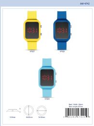 12 Bulk Digital Watch - 47421 assorted colors