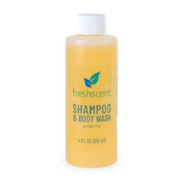 60 Bulk Freshscent 4 Oz. Shampoo And Body Bath