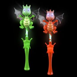 48 Bulk 17" LighT-Up Dragon Wand