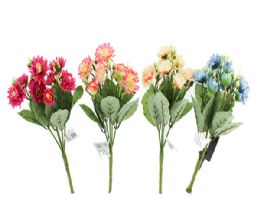288 Bulk Af Chrysanthemum 5 Heads 28cm Asst. Colors