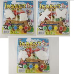 48 Bulk 6 Asstd Insect Paint Set On Card