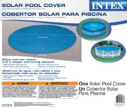 3 Bulk Intex Solar Cover 114 Fits 10ft