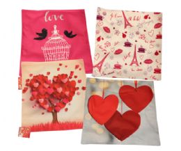 144 Bulk Vi Cushion Cover 18 X 18 (45cm X 45cm ) Asst. Designs