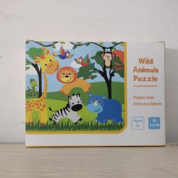 72 Bulk Puzzle In Color Box