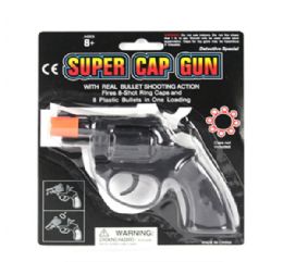 144 Bulk Super Cap GuN- Black