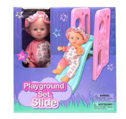 6 Bulk Playground Set - Swing

10" Hard Body Doll With Swing Set