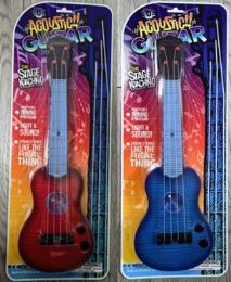 24 Bulk 16' B/o Guitar W/ Sound & Light On Card