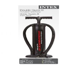 3 Bulk Intex Pump Hand 19 Double Quick 3 Inflate & Deflate