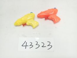 288 Bulk 2 Pcs. 3.75' Water Gun In Opp Bag  (solid OrangE- Yellow &