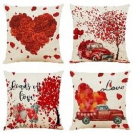 144 Bulk Vi Cushion Cover 18 X 18 4 Designs Asst