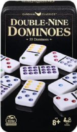 4 Bulk Cardinal Classics Double 9 Dominoes